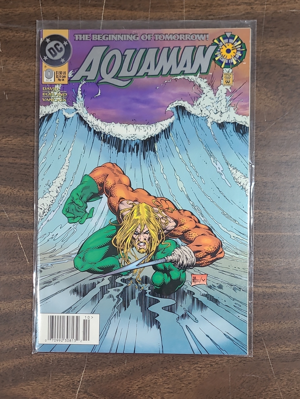 DC Aquaman Comic Book #0 October 1994 Bagged